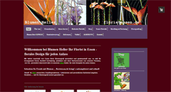 Desktop Screenshot of floristessen.de